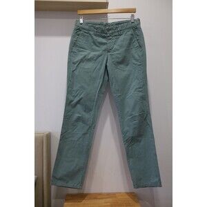 ASPESI Mens Pants Trousers Size 48EU (32US) Green 100% Cotton Straight Chino